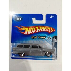 NIP Hot Wheels Red Line Short 1:64 DieCast 8 Crate Hot Rod Wagon